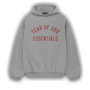 Fear of God Essentials Fleece Hoodie 'Dark Heather'