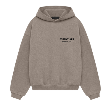 Fear of God Essentials Kids Fleece Hoodie 'Heather Grey'