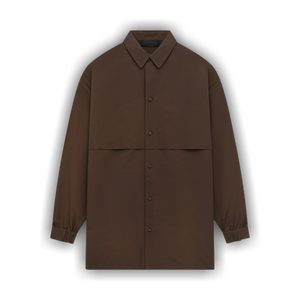 Fear of God Essentials Military Nylon Overshirt 'Brown'