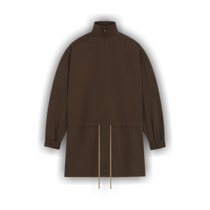 Fear of God Essentials Military Nylon Mockneck Anorak 'Brown'