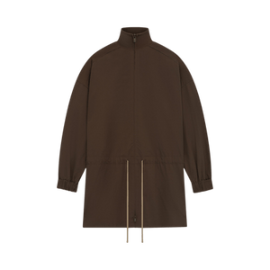 Fear of God Essentials Military Nylon Mockneck Anorak 'Brown'