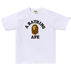 BAPE College Tee 'White'