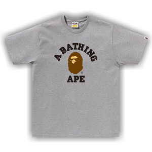BAPE College Tee 'Grey'