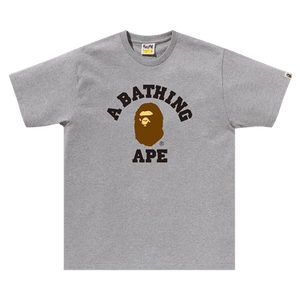 BAPE College Tee 'Grey'