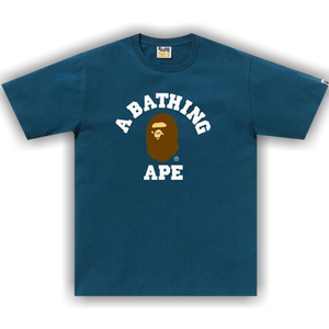 BAPE College Tee 'Navy'