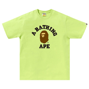 BAPE College Tee 'Light Green'