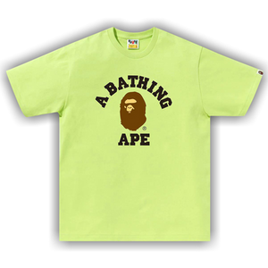 BAPE College Tee 'Light Green'