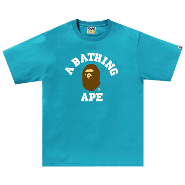 BAPE College Tee 'Blue'