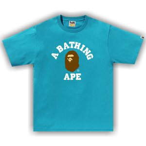 BAPE College Tee 'Blue'