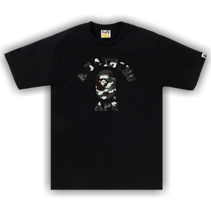 BAPE City Camo College Tee 'Black'