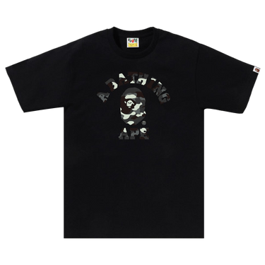 BAPE City Camo College Tee 'Black'