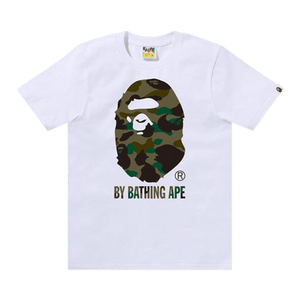 BAPE 1st Camo By Bathing Ape Tee 'White/Green'