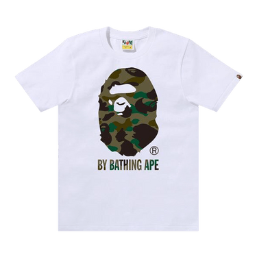 BAPE 1st Camo By Bathing Ape Tee 'White/Green'