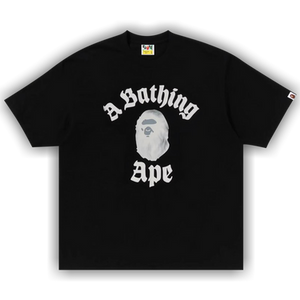 BAPE College Relaxed Fit Tee #2 'Black'