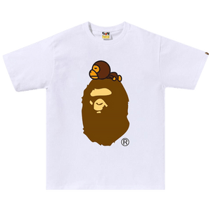 BAPE Milo On Big Ape Tee 'White'
