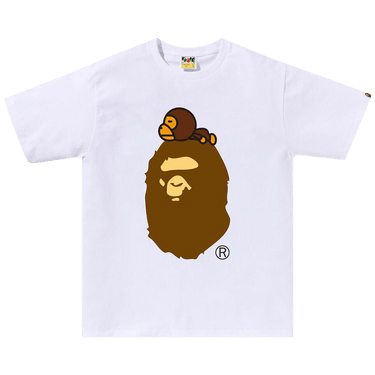 BAPE Milo On Big Ape Tee 'White'