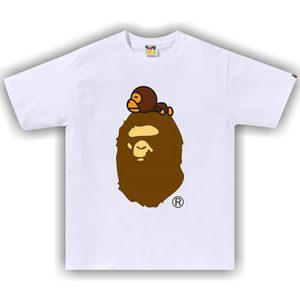 BAPE Milo On Big Ape Tee 'White'