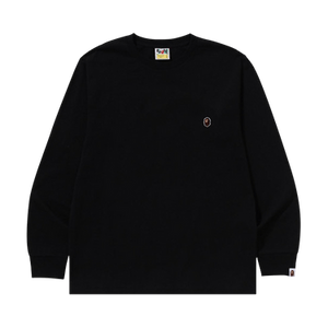 BAPE One Point Long-Sleeve Tee 'Black'