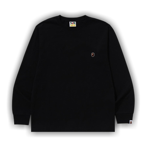 BAPE One Point Long-Sleeve Tee 'Black'