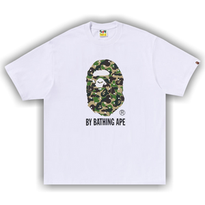 BAPE ABC Dot Camo By Bathing Ape Relaxed Fit Tee 'White'