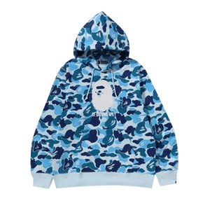 BAPE ABC Camo By Bathing Ape Pullover Hoodie 'Blue'