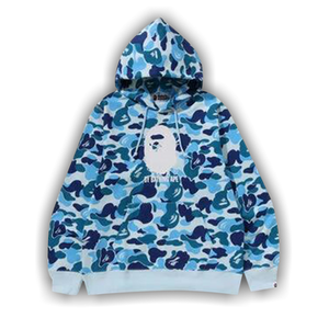 BAPE ABC Camo By Bathing Ape Pullover Hoodie 'Blue'
