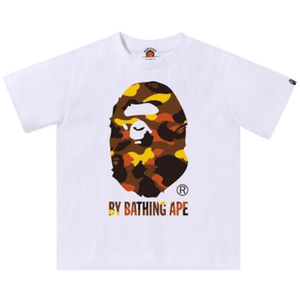 BAPE Kids 1st Camo By Bathing Ape Tee 'White/Yellow'