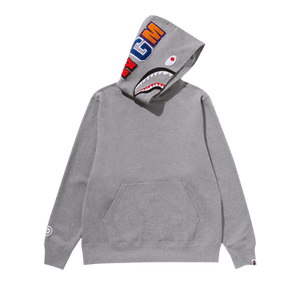 BAPE Shark Pullover Hoodie 'Grey'