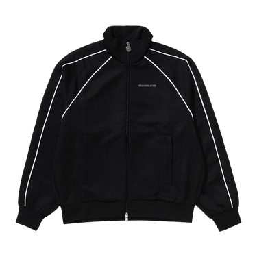 BAPE Line Camo Jacquard Metal Logo Relaxed Fit Track Jacket 'Black'