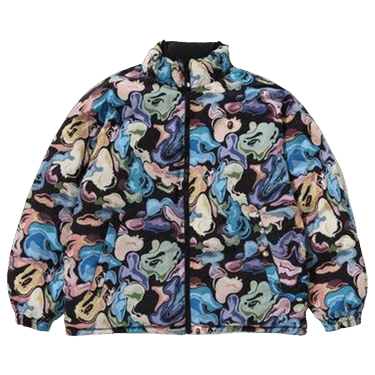 BAPE Art Camo Reversible Down Jacket 'Black'