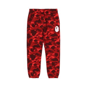 BAPE Color Camo Sweatpants 'Red'
