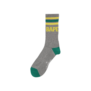 BAPE Stripe Socks 'Grey'