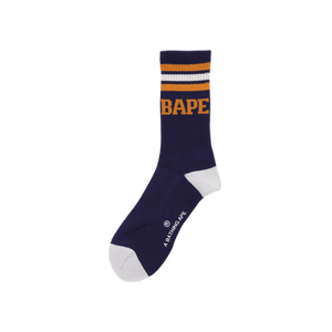 BAPE Stripe Socks 'Navy'