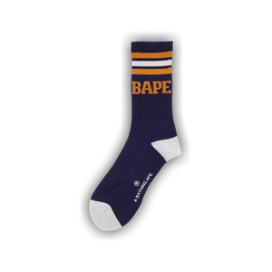 BAPE Stripe Socks 'Navy'