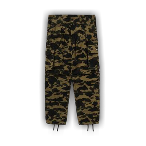 BAPE 1st Camo Regular Fit 6 Pocket Pants 'Green'