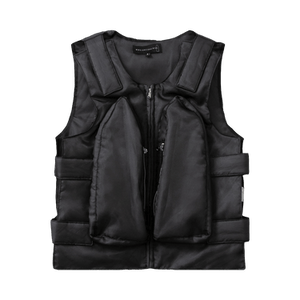 Who Decides War Organza Bullet Point Vest 'Coal'
