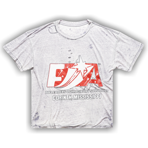 RIVINGTON roi Rebis Founding Narrative Tee 'Blue Burnout'