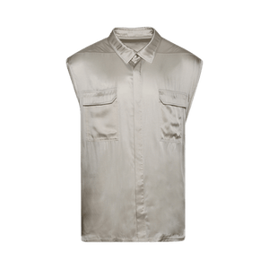 Rick Owens Jumbo Sleeveless Shirt 'Dinge'