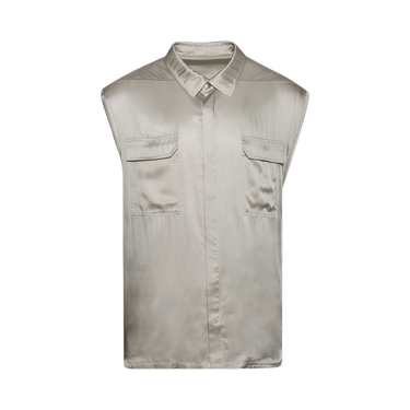 Rick Owens Jumbo Sleeveless Shirt 'Dinge'
