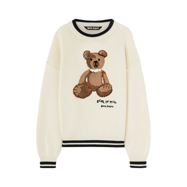Palm Angels Bear In Mind Sweater 'Off White'
