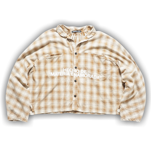 RIVINGTON roi Rebis Materia Nazarene Shirt 'Tan'