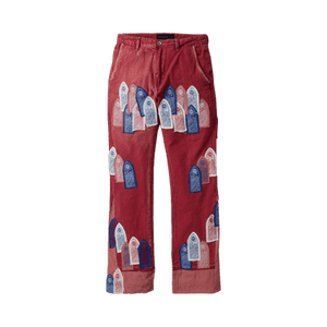 Who Decides War Patched Arch Carpenter Pant 'Crimson'