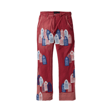 Who Decides War Patched Arch Carpenter Pant 'Crimson'
