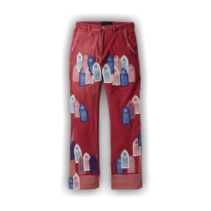 Who Decides War Patched Arch Carpenter Pant 'Crimson'