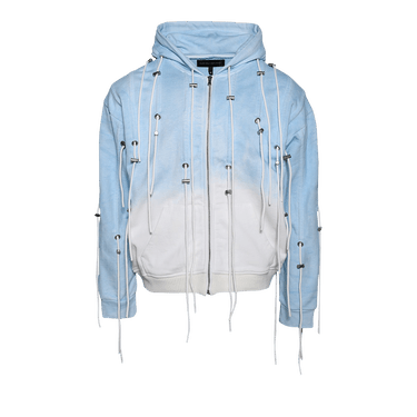 Who Decides War String Theory Zip Up Hoodie 'Sky'