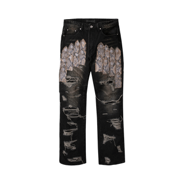 Who Decides War Patched Arch Mocha Denim 'Chestnut'