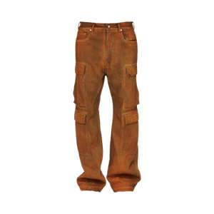 Rick Owens DRKSHDW Double Cargo Jeans 'Orange'