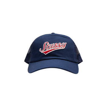 Stussy LP Trucker Athletic Cap 'Light Navy'