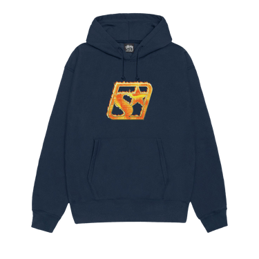 Stussy Blaze Hoodie 'Navy'