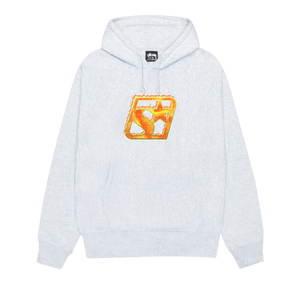 Stussy Blaze Hoodie 'Ash Heather'